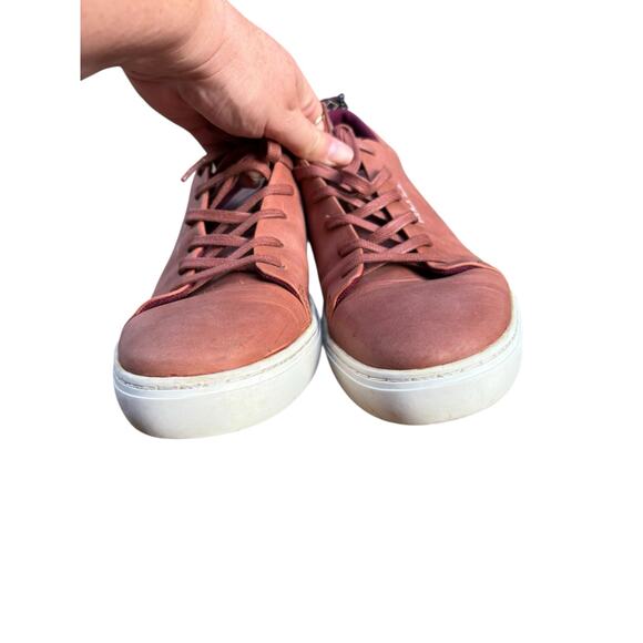 PS Paul Smith Men's Rust Burnt Orange Lee Low Top Lace Up Trainer Sneaker - 10 - Picture 7 of 10